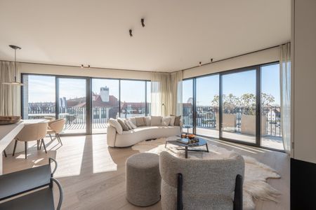 Uitzonderlijk prachtig appartement met luxe afwerking, volledig omringd door terrassen (ca. 100m²) in Duinenwater met open zichten - Photo 4