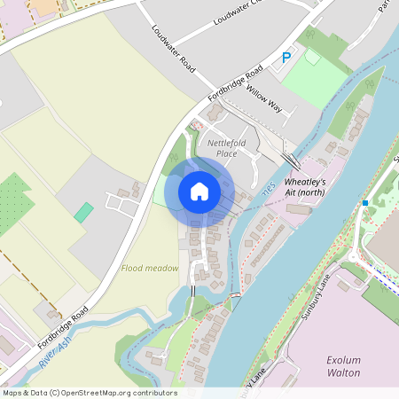 The Creek, Sunbury-on-thames, Middllesex, TW16
