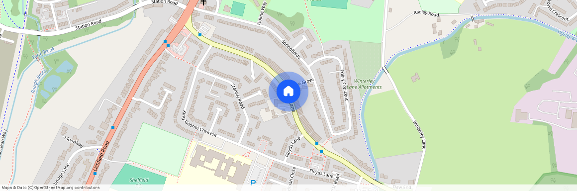 Daw End Lane, Walsall WS4