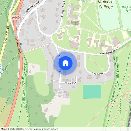 3 College Grove, Malvern WR14