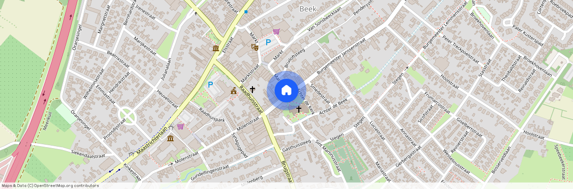Beek, 6191 JC, Burgemeester Janssenstraat, Beek