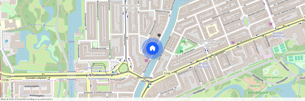 Baarsjesweg 296-1, Paramariboplein e.o., 1058AG, Amsterdam