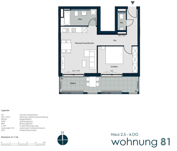 Neubau 2-Zimmer-Wohnung im Penthouse-Stil München-Lochhausen - Photo 2