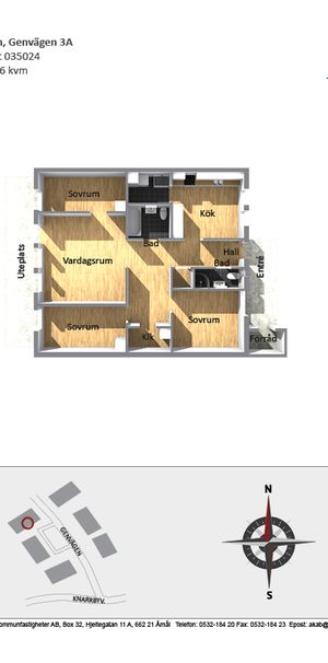 Genvägen 5 A - Foto 2