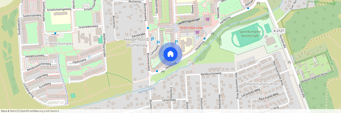 Am Hechtgraben 2 (Heide-Nord / Blumenau), 06120 Halle