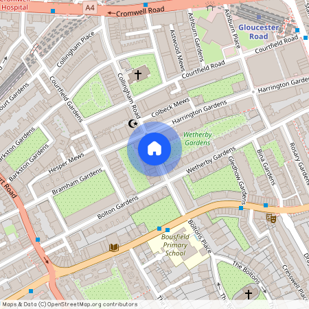 England London Earl's Court Collingham Gardens, London SW5 0HW, United Kingdom