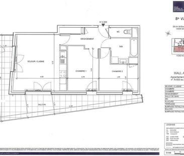 location Appartement T3 DE 58.8m² À MARSEILLE - Photo 6