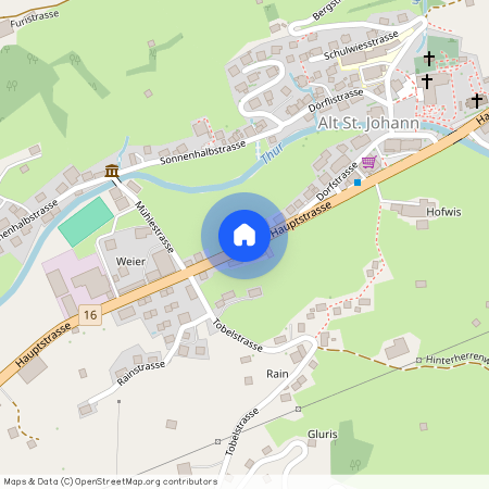 9656, Wildhaus-Alt St. Johann, Hauptstrasse