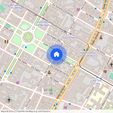 Viale Cirene, Włochy, Milan