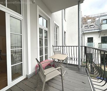 expat flat - fully furnished I sanierte Altbauwohnung mit Balkon - möbliert - Foto 1