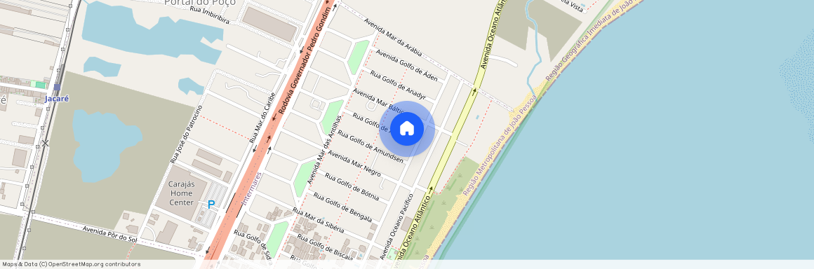 Rua Golfo do Alasca, 46, Intermares, Cabedelo, Paraíba, 58102044