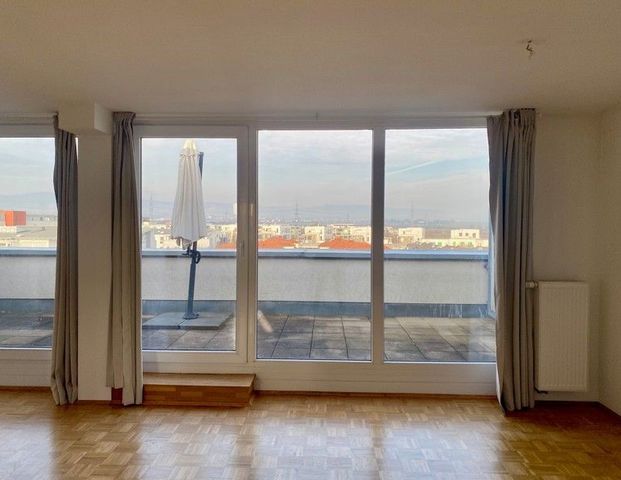 2-Zimmer-Wohnung mit Dachterrasse und Einbauküche - Foto 1