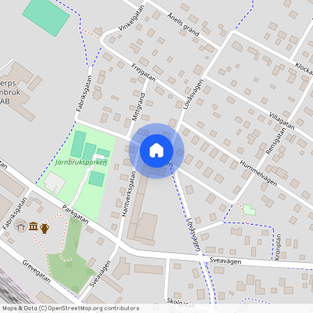 Idrottsvägen, Tierp