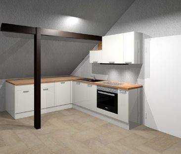 Schick saniertes Loft-Appartement mit Einbauküche in der östlichen ... - Photo 2