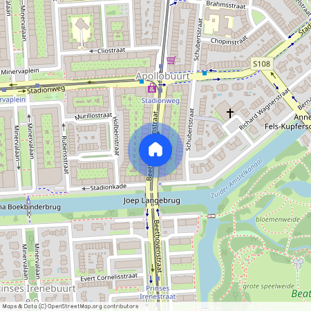 Apollobuurt, 1077 HX, Beethovenstraat, Amsterdam