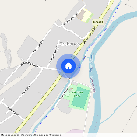 Swansea Road, Trebanos