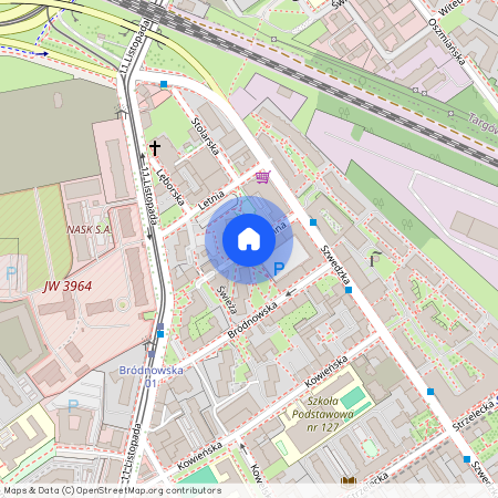 ul. Kamienna, Nowa Praga, Praga-Północ, Warszawa, mazowieckie