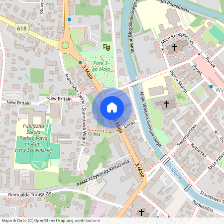 ul. 3 Maja, Pułtusk, Pułtusk, pułtuski, mazowieckie