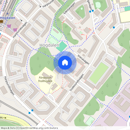 Trollesundsvägen 96, Högdalen