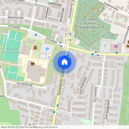 Düsseldorfer Str, 47239 Duisburg - Rumeln-Kaldenhausen