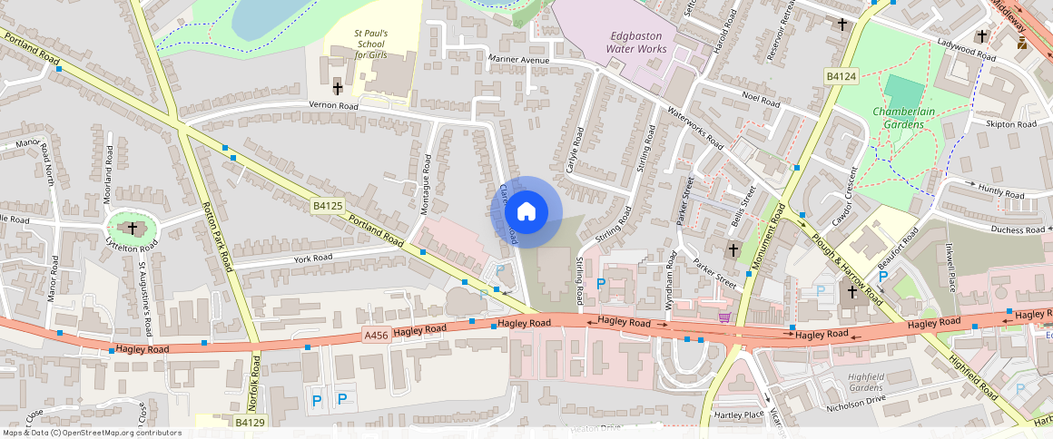 ** Clarendon Road, Birmingham B16