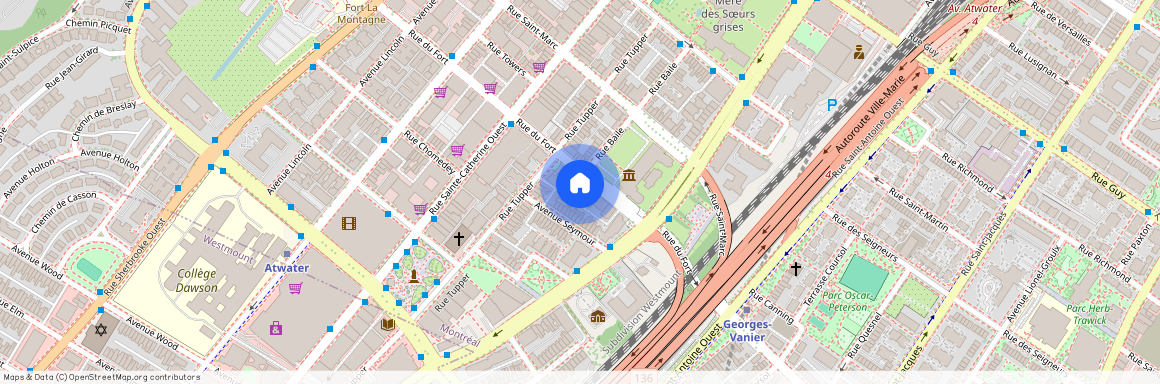 1212 Rue du Fort, app. 1, Montréal (Ville-Marie), H3H2B3