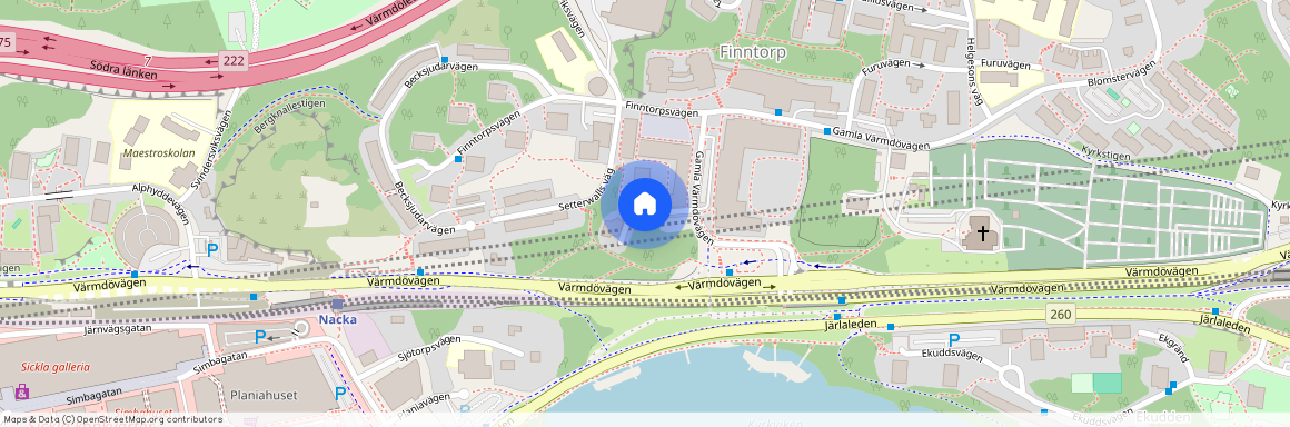 Fredrik Jahns gränd, Nacka