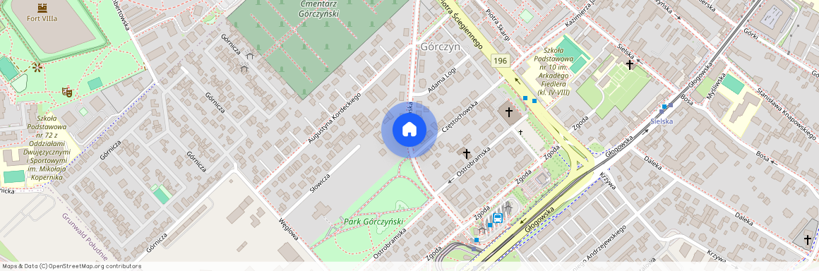 ul. Albańska, Górczyn, Grunwald, Poznań, wielkopolskie