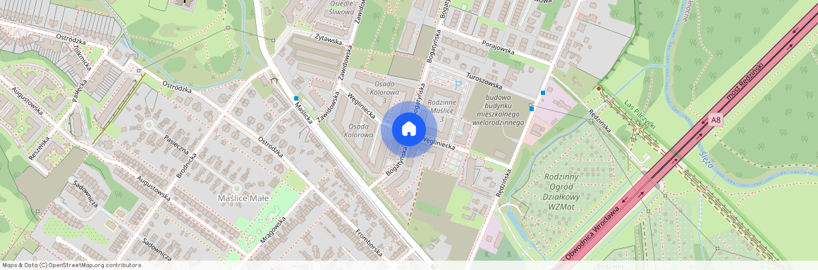 ul. Węgliniecka, Maślice, Fabryczna, Wrocław, dolnośląskie