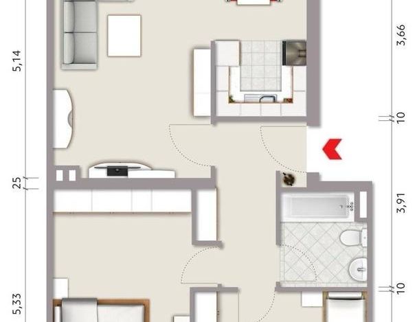 3 Zimmer Wohnung in Duisburger Altstadt - Foto 1