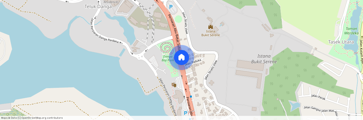Country Garden Danga Bay, Persiaran Danga Perdana, Danga Bay, Johor Bahru, Johor, Malaysia