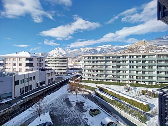 Sion, appartement de 3.5 pièces près des berges du Rhône - Photo 1