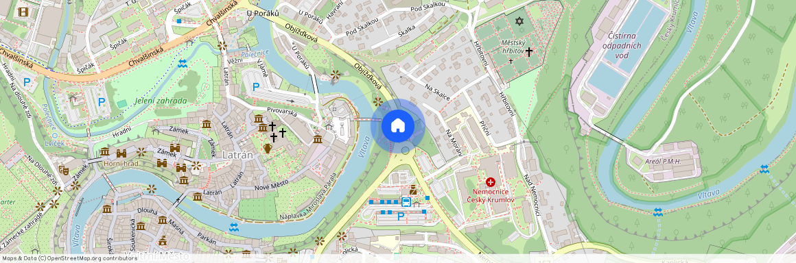 Krátká, Český Krumlov Horní Brána