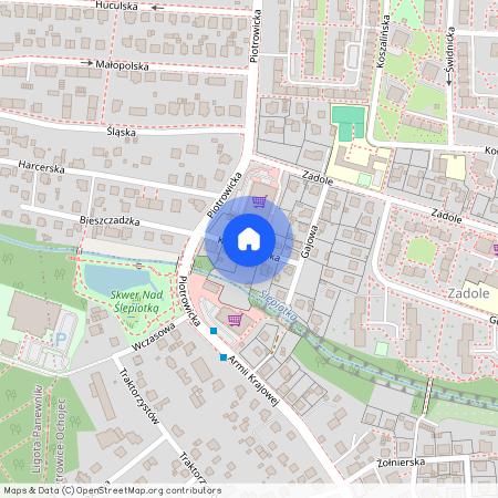 ul. Komandorska, Ligota-Panewniki, Katowice, śląskie