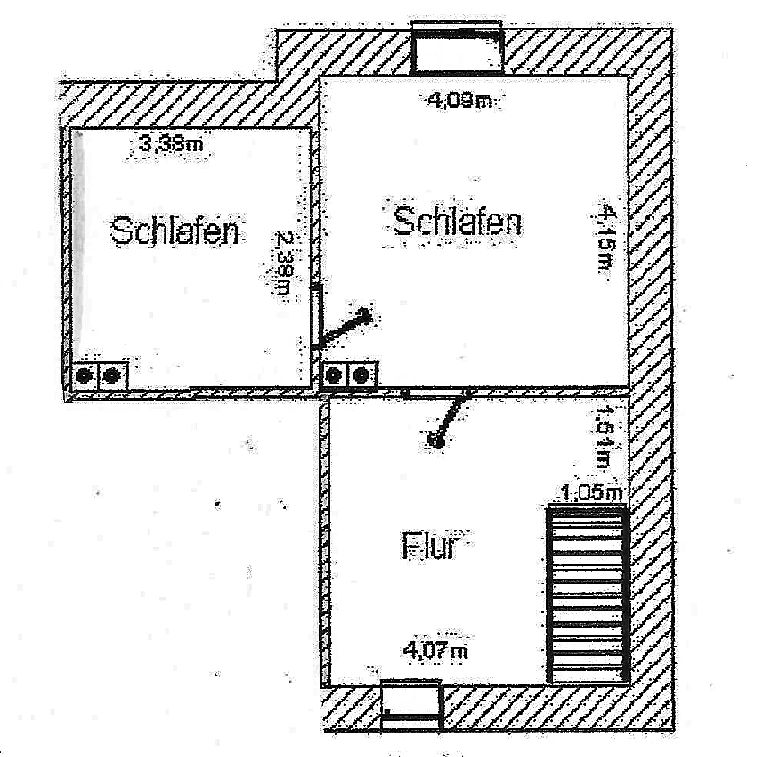 Gepflegte Wohnung in idyllischer Lage von Detern-Barge! Ab 1. Juni bezugsfrei. - Foto 1