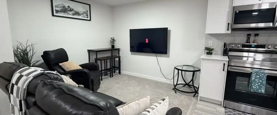 New 2-Bedroom Basement Suite in Creekstone SW | Private Entrance | 127 Creekstone Circle Southwest, Calgary - Photo 1