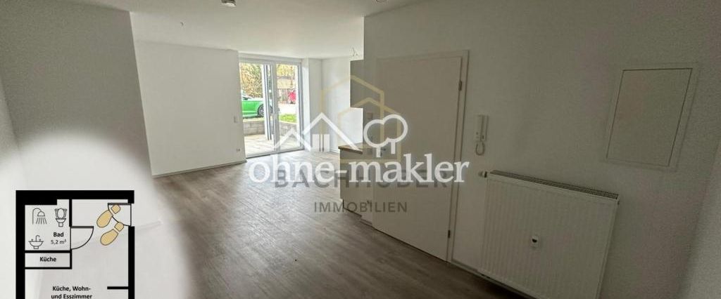 Moderne, barrierefreie 1-Zimmer-Wohnung mit Terrasse in Nabburg – ideal für jedes Alter - Photo 1
