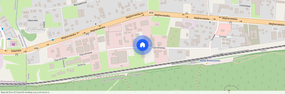 ul. Ogrodników, Reda, wejherowski, pomorskie