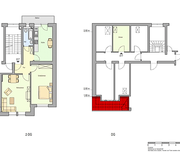 2-Zimmer-Wohnung in Düsseldorf-Friedrichstadt (unrenovierte Übergabe) - Photo 1