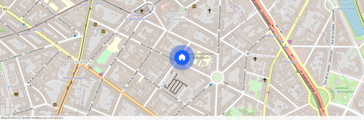 Rue Americaine, 124, 1050, Ixelles