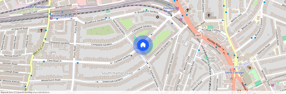 Canfield Gardens, South Hampstead, NW6