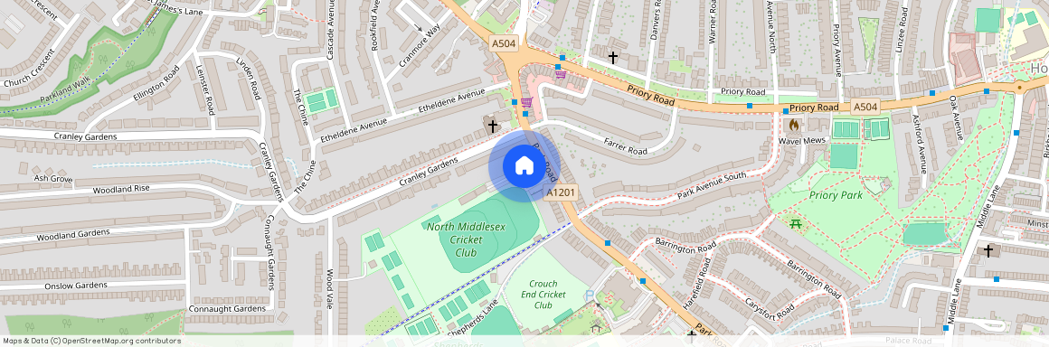 Park Road, Crouch End, London, United Kingdom, N8