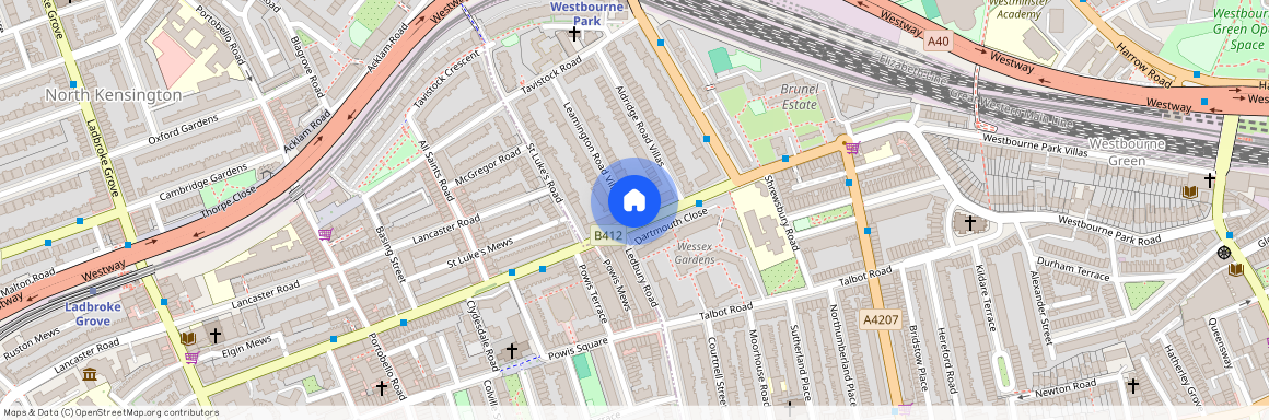 Westbourne Park Road, Notting Hill, London, W11