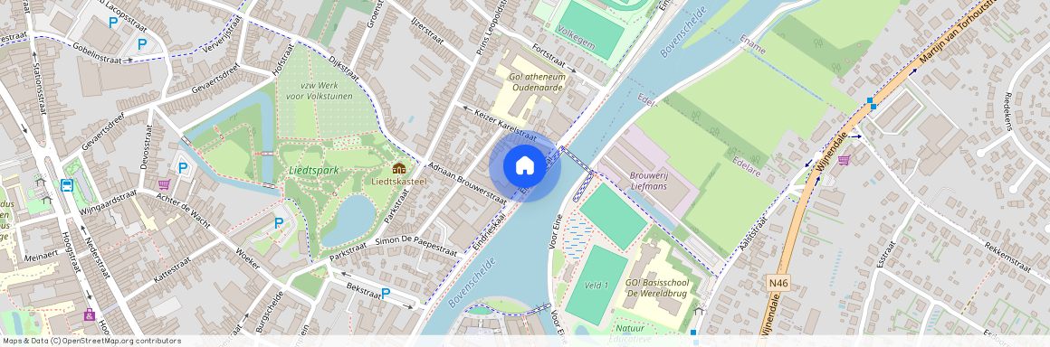 Eindrieskaai, 3, 9700, Oudenaarde