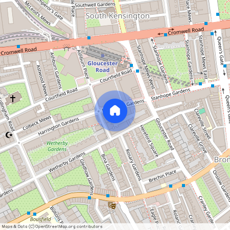 Harrington Gardens, South Kensington, London, SW7