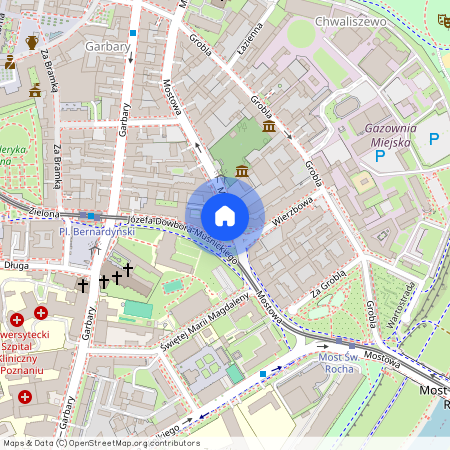 ul. Mostowa, Centrum, Stare Miasto, Poznań, wielkopolskie