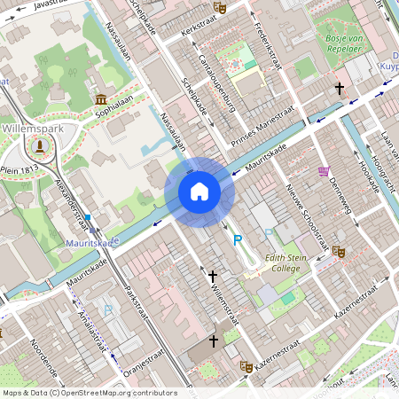 Voorhout, 2514 HG, Mauritskade, Den Haag