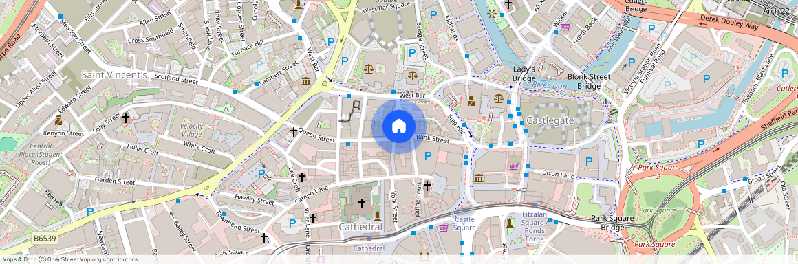 Flat 13, Bank Street, 56 Bank Street, Sheffield, S1 2PH