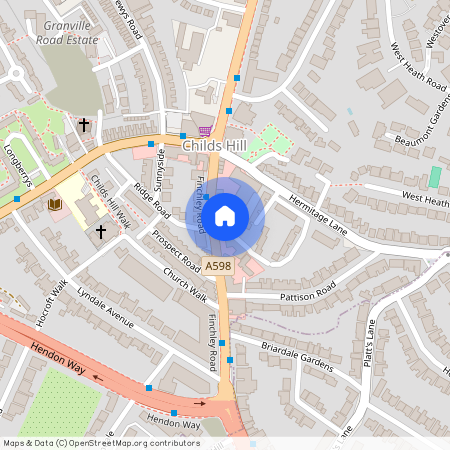 Finchley Road, Ostro House, NW2