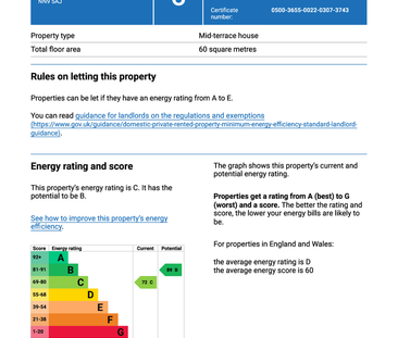 2 bedroom terraced house to rent - Photo 1